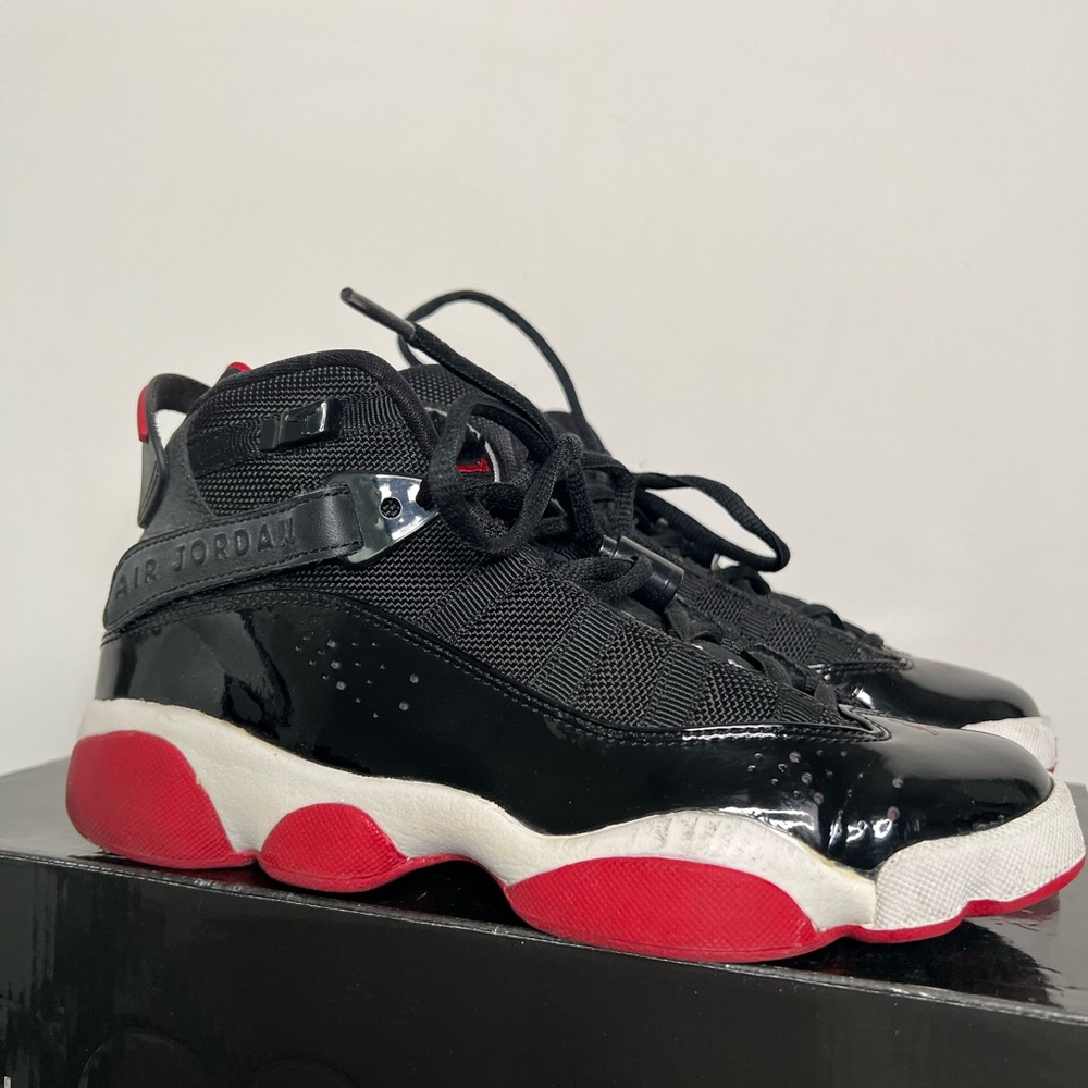 Jordan 6 Rings Blk/Red